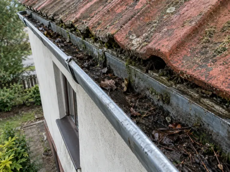 Jak wyczyścić rynny od środka i od zewnątrz?